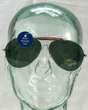 Vintage aviator sunglasses green tint round ear pieces sold each item SG001