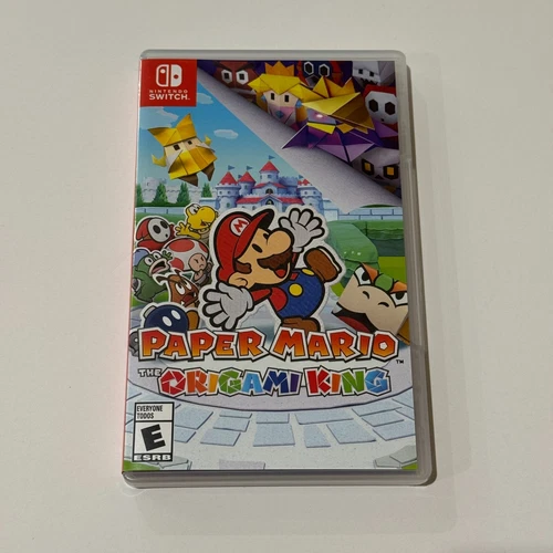 Paper Mario The Origami King (Switch, 2020) Complete/ Tested