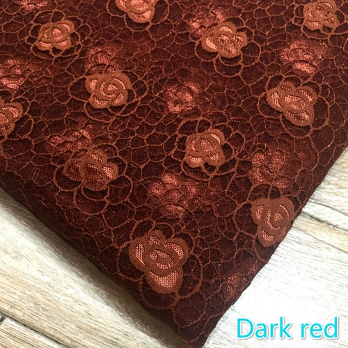 Spitze Stoff Blumenmuster Netz Dünn Hohl Aus DIY für Kleid Kostüm Tischdecke - Bild 14 von 14