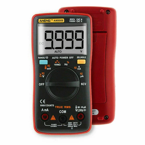 ANENG AN8009 True-RMS Auto Range Digital Multimeter AC/DC Voltage Meter Ammeter - Picture 1 of 10