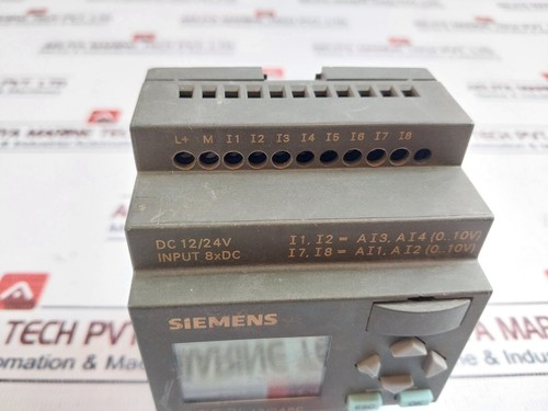 Siemens 6ED1 052-1MD00-0BA6 Controller DC 12/24V 240V 10A DC 24v 8A/AC - Picture 7 of 7
