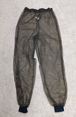 Fine Mesh Bug Pants Small 30 Inch Inseam Hunting Camping Outdoor