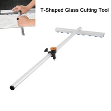 90cm Glass T Shaped Cutter Tile Cutter Oil Glass Cutting Tool for Thick Glass