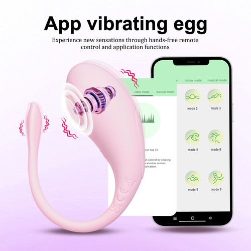 Panties Massager Vibrating Women Underwear Massager Wireless APP Remote Control - Picture 17 of 24