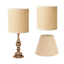25cm Natural Jute Coolie Lampshade Table Lamp Ceiling Pendant Light Shade