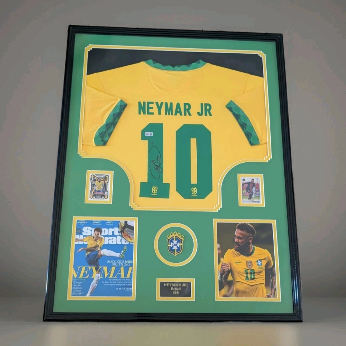 Preços baixos em Itens autografados-Original de Futebol Neymar Jr