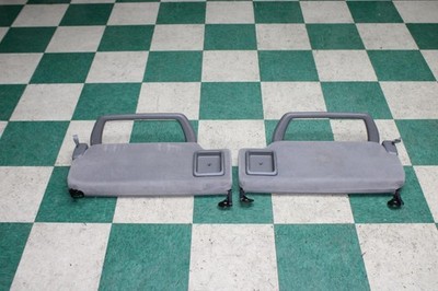 05-08 Tacoma Access Cab Graphite Gray Cloth Rear Pair LH RH Seat Lowers OEM OE