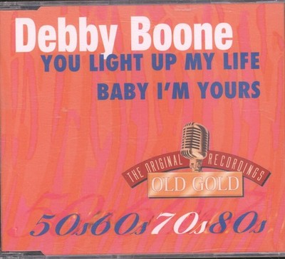Debby Boone You Light Up My Life / Baby I'm Yours CD UK Old Gold 1996 single in