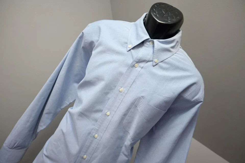 Brooks Brothers Regent Fit Dress Shirt Button Up Plaid Mens Size 17 34/35 XL - Image 4 of 4