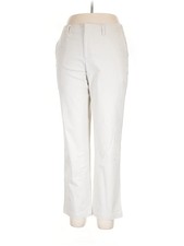 Lands' End Women Ivory Casual Pants 10