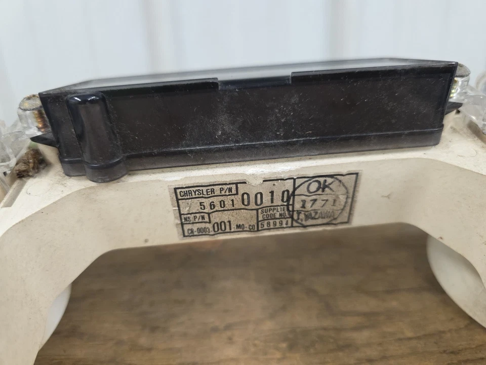 1992 1993 1994 1995 JEEP WRANGLER SPEEDOMETER INSTRUMENT GAUGE CLUSTER 133K OEM - Image 3 of 4