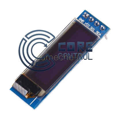 0.91'' 128x32 IIC I2C White OLED LCD Display DIY Module 3.3V 5V For PIC Arduino