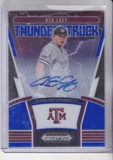 Asa Lacy AUTO 04/50 2020 Panini Prizm Draft Thunderstruck #TH-2 KC Royals