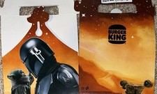 Burger King 2026 Mandalorian and Grogu Kids Meal Box BRAND NEW