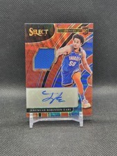 2921G 2021-22 Select Rookie Jersey Autographs Jeremiah Robinson-Earl #RJ-JRE