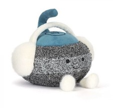 Jellycat Amuseables Cariss Curling Stone 24cm BNWT Dust Bag Christmas Party Gift