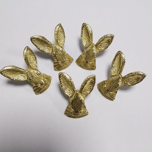 Rabbit Head Handle Drawer Handles Child Vanity Knobs Cute Kitchen Cabinet Pull - Picture 9 of 12