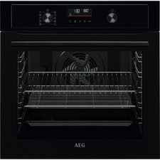 Image of AEG BPX535A61B 3000 AirFry Built In 59cm Electric Single Oven Black A+