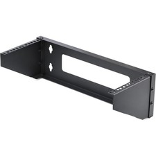 Vertical Wall-Mount Rack Bracket 4U 19 Inch for Server Patch Panel 55kg 121lb