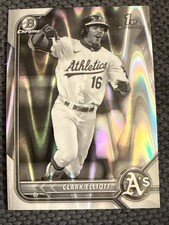 2022 Bowman Draft - Chrome Clark Elliott #BDC-85 Black & White RayWave Refractor