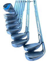 Dunlop 65 Golf Club Set 3 Wood P S 3-9 Irons Steel Head / Shaft RH Dunlop Grips