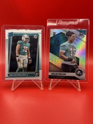 2021 Panini Donruss Optic/ Mosiac - Jalen Phillips Rookie Card Lot of 2