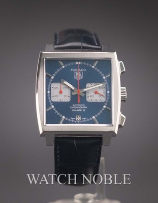 Pre-owned TAG Heuer Monaco Calibre 12 CAW2111.FC6183