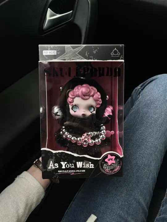 Skullpanda Plush Doll Thailand Exclusive As You Wish Pendant