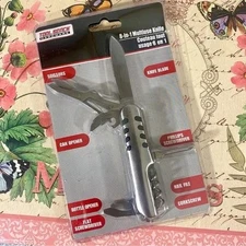 Multiuse Pocket Knife 8 in one Tool from Tool Bench NWT