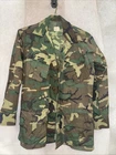 Vintage US Military Poplin Class 2 Camo EDRL Jacket Size Small Reg 60s Vietnam