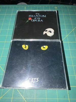 The Phantom Of The Opera (1986 Original London Cast) & CATS (1982 NY) Audio CDs