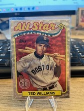 2024 Topps Series 2 - 1989 Topps Baseball All-Stars Mega Box Foilboard Ted...