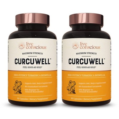 CurcuWell - Curcumin and Boswellia Blend | Maximum Strength Joint, Body and C...