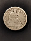 1854-O Seated Liberty Half Dollar