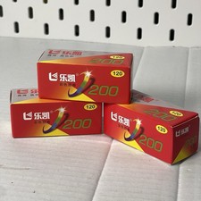 Lucky Color 200 120 Film 3-Roll Lot ISO 200 C-41 Exp 09/2027 New