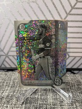 SAMUEL ZAVALA 2022 Bowman Chrome 1st Mini-Diamond Parallel Padres