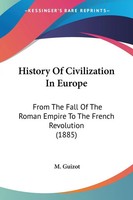 M. Guizot | History Of Civilization In Europe | Taschenbuch | Englisch (2009)