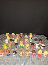 Lot Of 35 Fisher Price Little People Disney, Marvel, Farm, Trucks Vehicles More