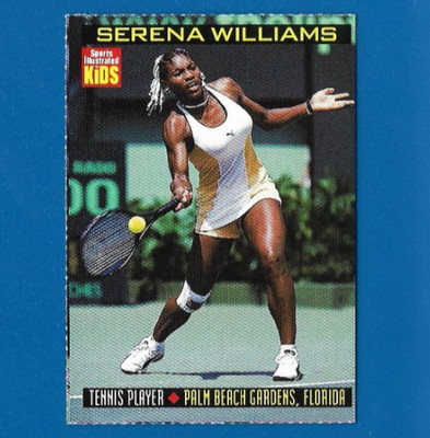 1999 SI Kids SERENA WILLIAMS Sports Illustrated Rookie Women's TENNIS NrMt+ #814