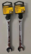 2 DeWalt 1/2 Ratcheting Combination Wrenches