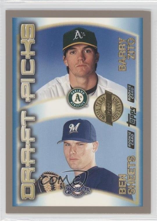 2000 Topps Draft Picks Home Team Advantage Barry Zito Ben Sheets Rookie RC 0b0