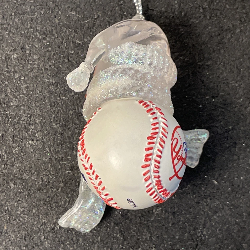 New York Yankees Snowman Christmas Ornament MLBP Licensed Baseball Holiday Decor - Image 4 of 4