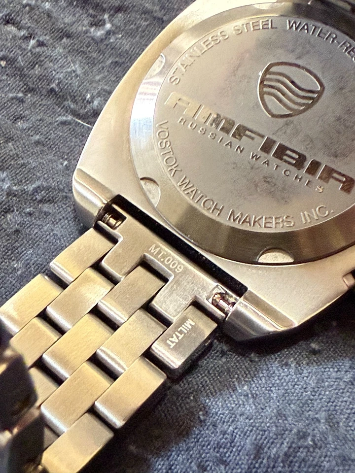 Reloj ruso automático estilo compresor de buceo Vostok Amphibia 2415/070798 Foto 4 de 4