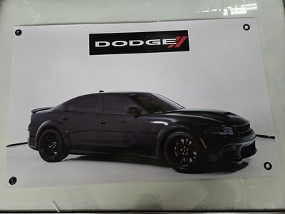 Dodge Hellcat Black  Poster (28x16 inches)