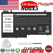 For Latitude E5270 E5470 E5570 3 Cell 47Wh Laptop Battery Type NGGX5 JY8D6