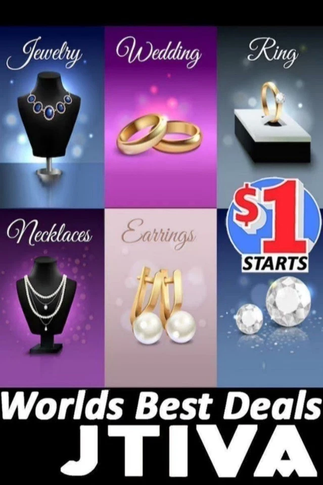 $1 Start | Fashion Jewelry | Glam Hour with WBD