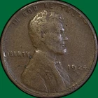 1924-D Lincoln Wheat Cent Very Fine VF Coin #36128