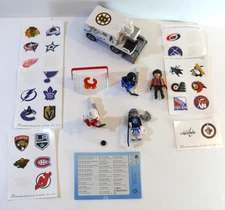 Playmobil NHL Hockey replacement Figures Players Accessories stickers zamboni