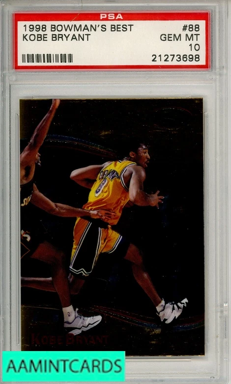 Kobe Bryant Professional Sports Authenticator (PSA) Basketball