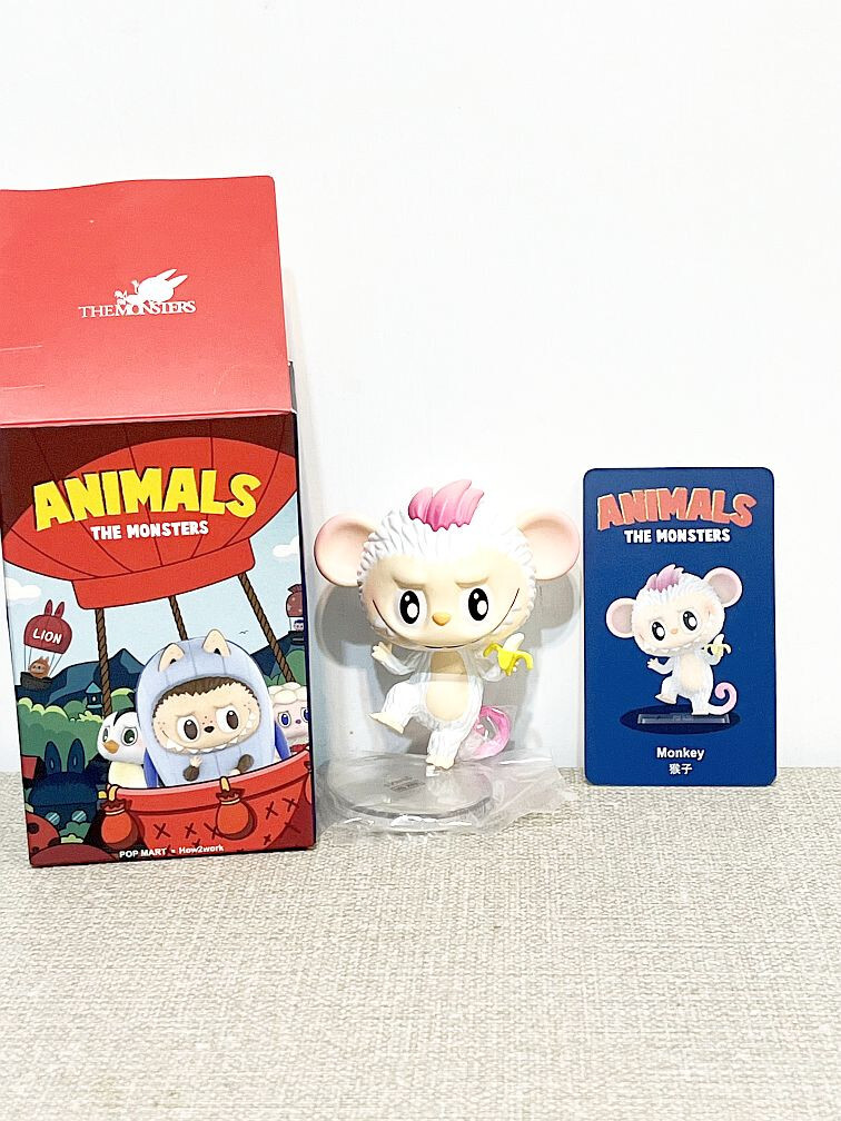 Pop Mart x How2Work Kasing Lung The Monsters Labubu Animals